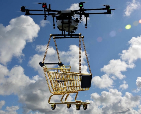 drone delivery shop